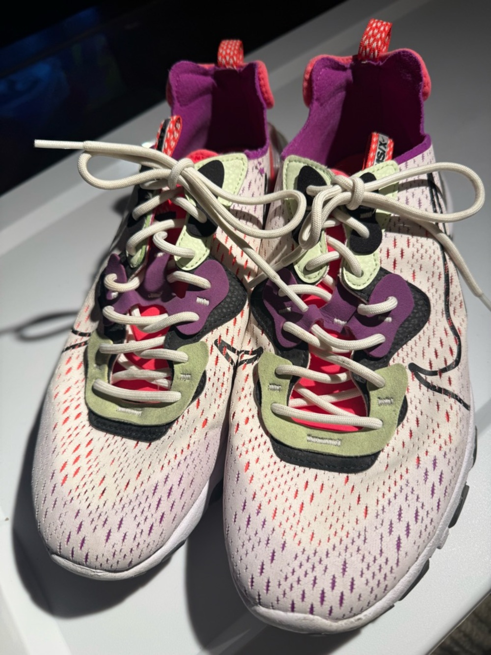 Nike React Vision Summit White Mens Sneakers Size 10.5